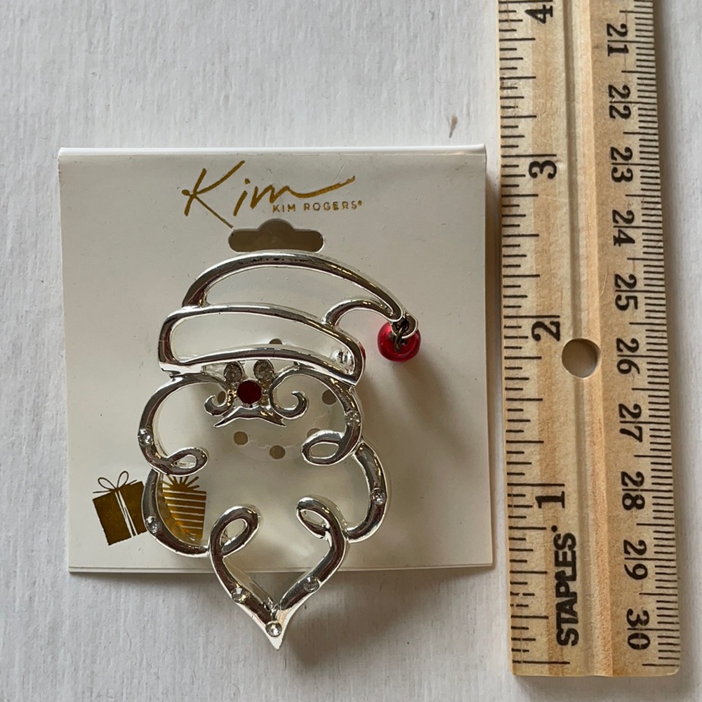 Santa Brooch